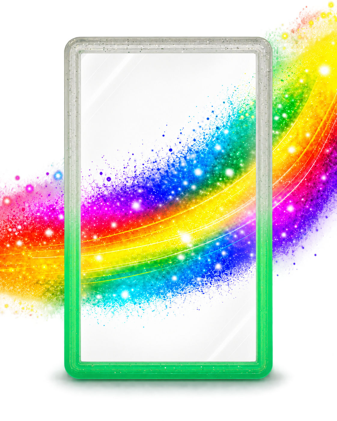 SlabGuard Shield Clear & Green Gradient