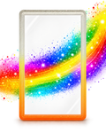 SlabGuard Shield Clear & yellow & Orange Gradient