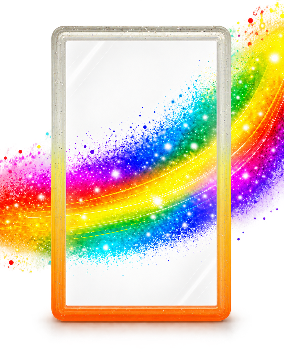 SlabGuard Shield Clear & yellow & Orange Gradient