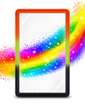 SlabGuard Shield Orange & Yellow & Black Gradient