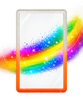 SlabGuard Shield Clear & Orange Gradient