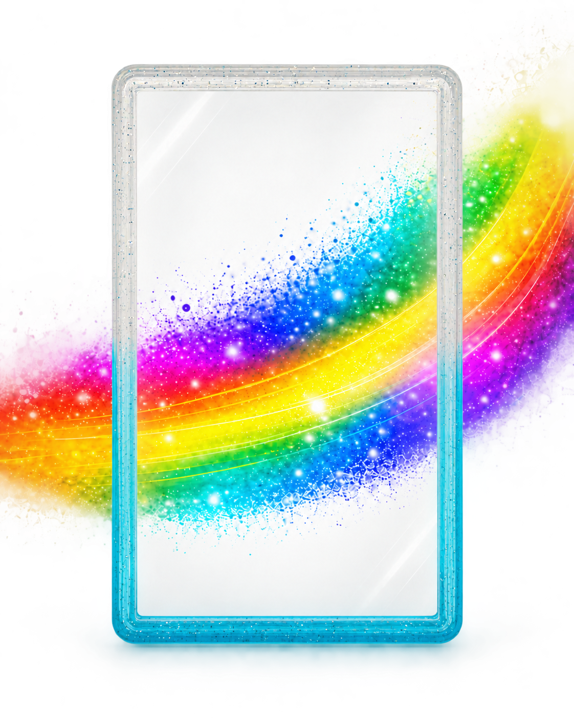 SlabGuard Shield Clear & Turquoise Gradient